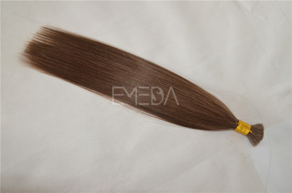 Virgin Russian remy human hair bulk  ZJ0070